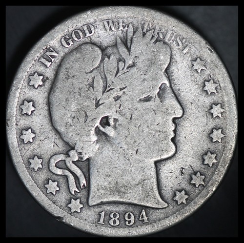 1894 barber half dollar - 1894-s,