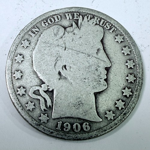 1906 barber silver - 1906,