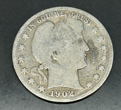 1902 barber half dollar - barber,