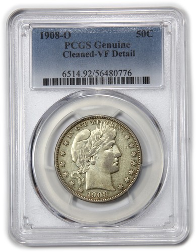 1908 pcgs detail silver - 1908,